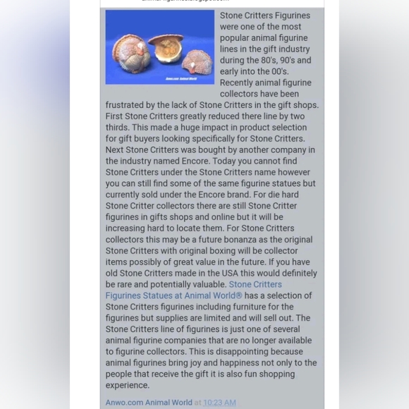 Stone Critters Bears in Bonnets - Picture 8 of 9